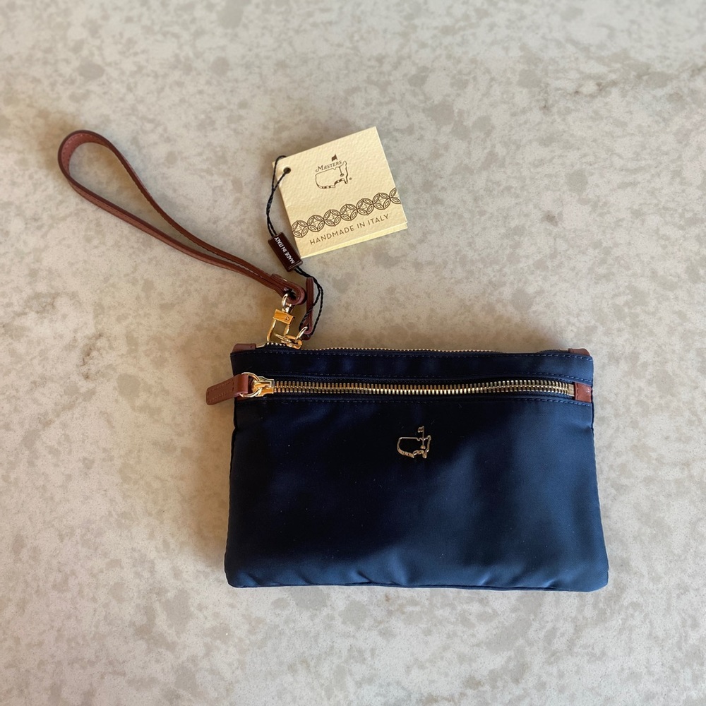 Masters Navy Blue Bag 2023 - Augusta National Golf Club “Ladies Nylon Wristlet”